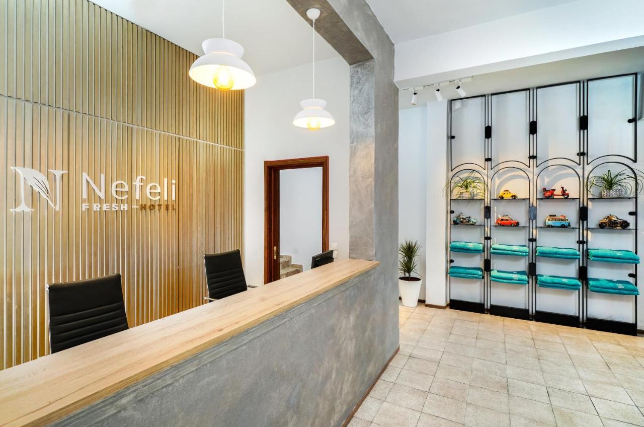 Nefeli Fresh Hotel By Del Mare Skala Rachoni  Exteriör bild