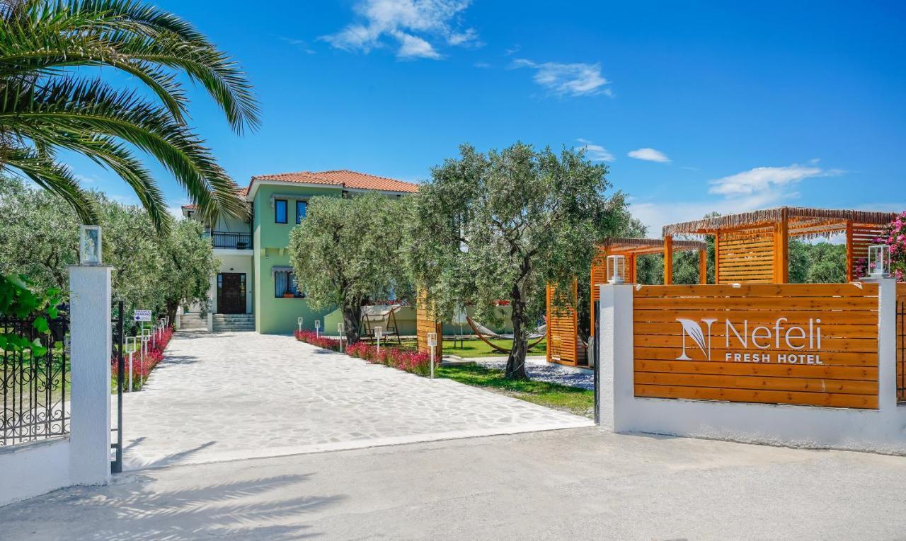 Nefeli Fresh Hotel By Del Mare Skala Rachoni  Exteriör bild